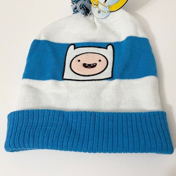 Adventure Time Finn Pom Pom Ski Hat Toque Cartoon Network - Picture 5 of 16